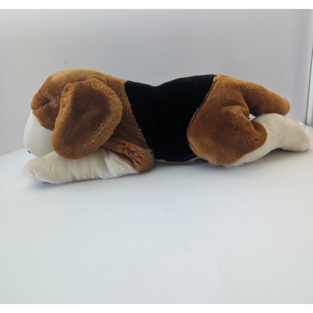 Kids Preferred Beagle Dog Plush Stuffed Animal Tri-Color Floppy Puppy 14 Inch